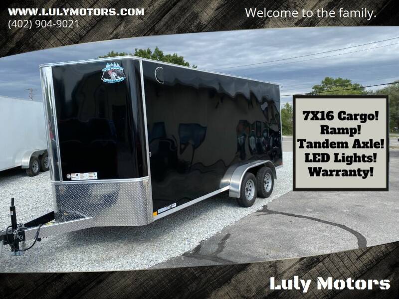 2023 R&M 7X16 V-Nose Cargo for sale at Luly Motors-Trailers in Lincoln NE