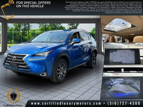 2016 Lexus NX 200t for sale at Certified Luxury Motors in Great Neck NY
