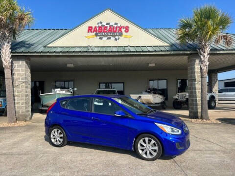 2014 Hyundai Accent for sale at Rabeaux's Auto Sales in Lafayette LA