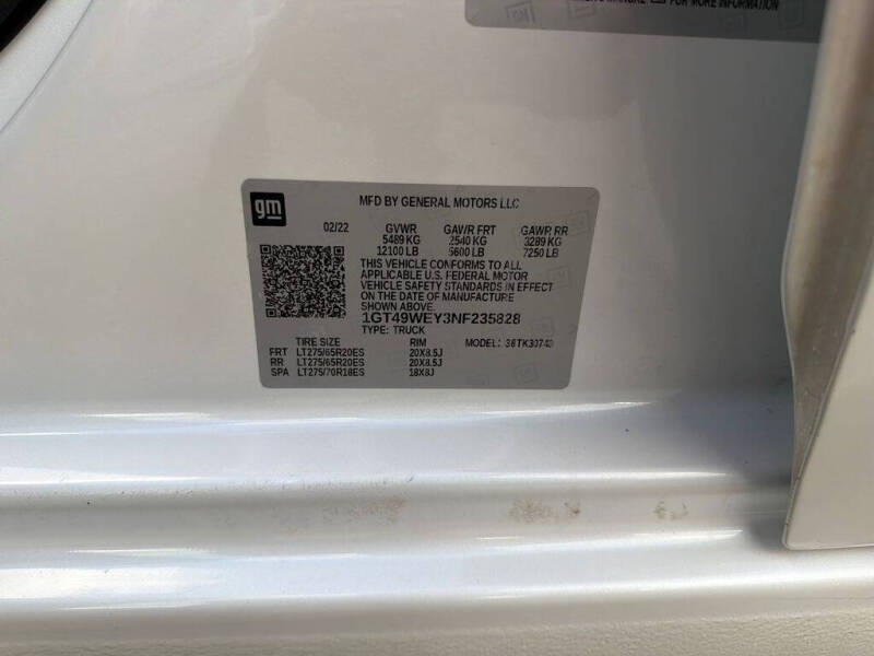 2022 GMC Sierra 3500HD