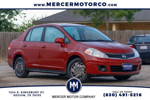 2011 Nissan Versa for sale at MERCER MOTOR CO in Seguin TX