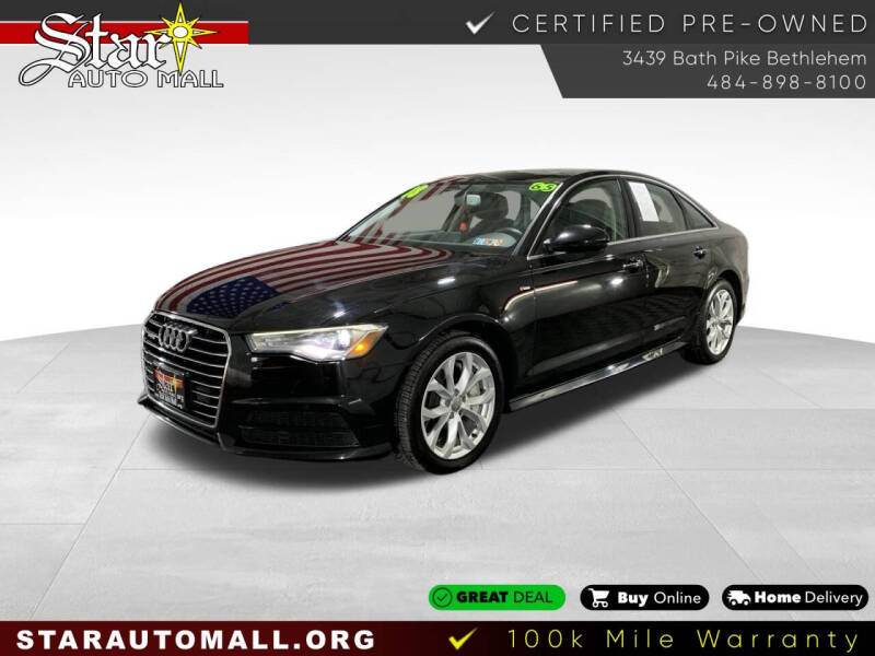 2018 Audi A6 for sale at STAR AUTO MALL 512 in Bethlehem PA