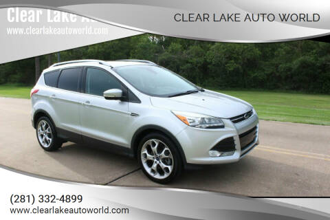 2014 Ford Escape for sale at Clear Lake Auto World in League City TX
