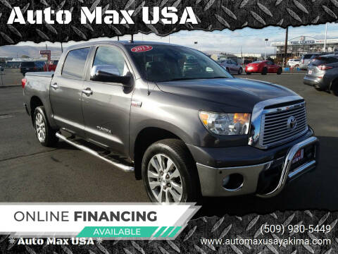 2013 Toyota Tundra for sale at Auto Max USA in Yakima WA