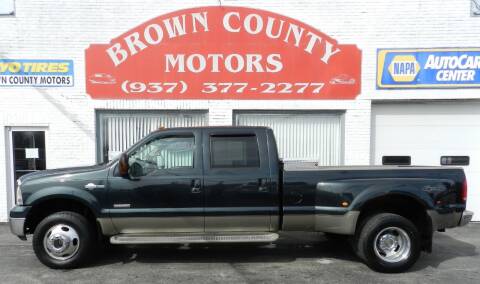 2006 Ford F-350 Super Duty for sale at Brown County Motors in Russellville OH