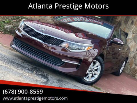 2016 Kia Optima for sale at Atlanta Prestige Motors in Decatur GA