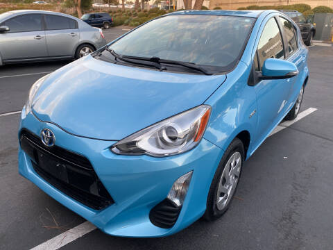 2016 Toyota Prius c for sale at Cars4U in Escondido CA