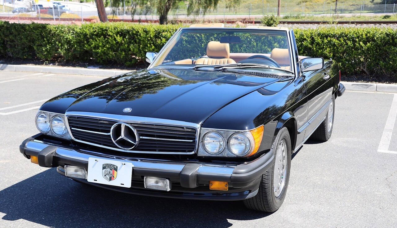 1987 Mercedes-Benz 560-Class for sale at DE AUTOS INC in San Juan Capistrano, CA