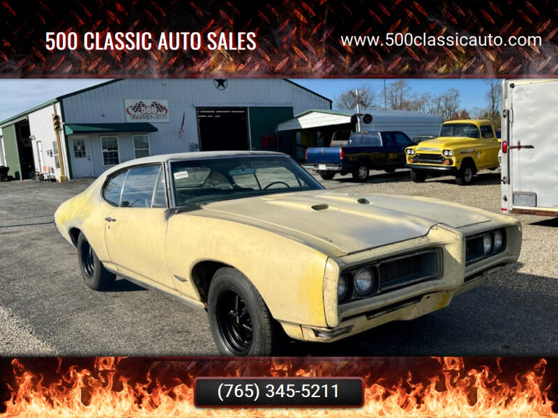 1968 Pontiac GTO for sale at 500 CLASSIC AUTO SALES in Knightstown IN