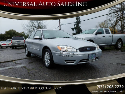 2006 Ford Taurus for sale at Universal Auto Sales Inc in Salem OR