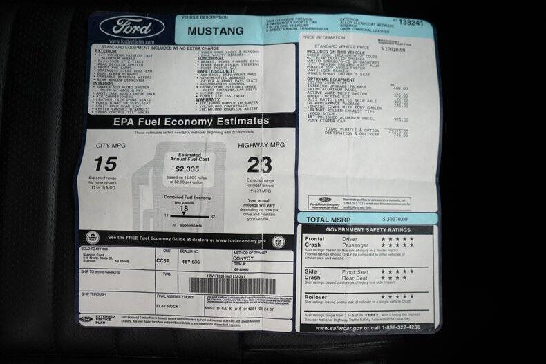 2008 Ford Mustang