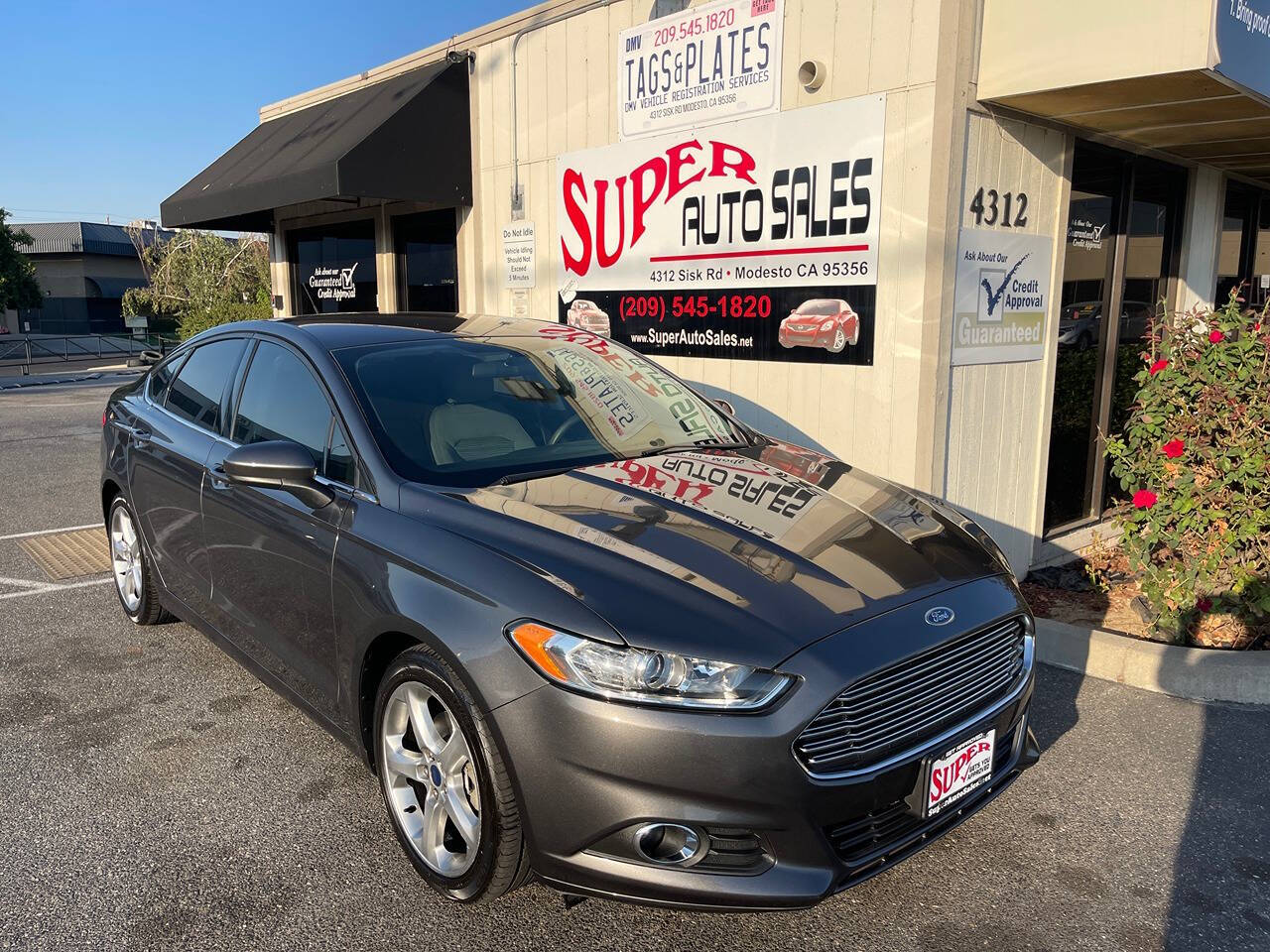 2016 Ford Fusion for sale at Super Auto Sales Modesto in Modesto, CA