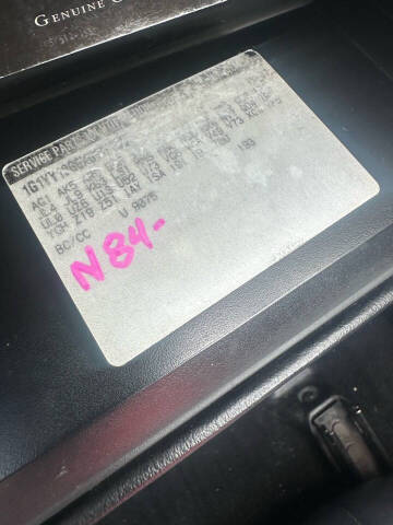 1999 Chevrolet Corvette