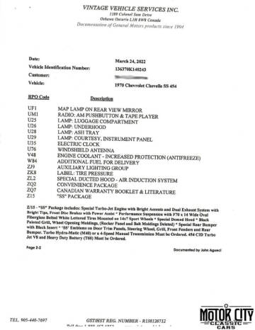 1970 Chevrolet Chevelle