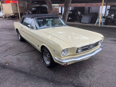 1966 Ford Mustang for sale at TROPHY MOTORS in New Braunfels TX