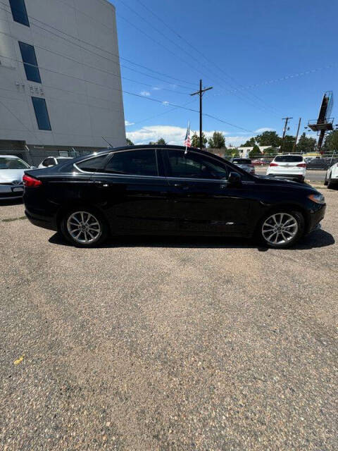 2017 Ford Fusion for sale at MARATHON AUTO in Denver, CO