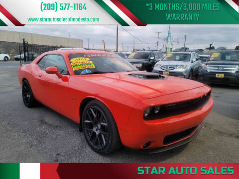 2016 Dodge Challenger for sale at Star Auto Sales in Modesto CA