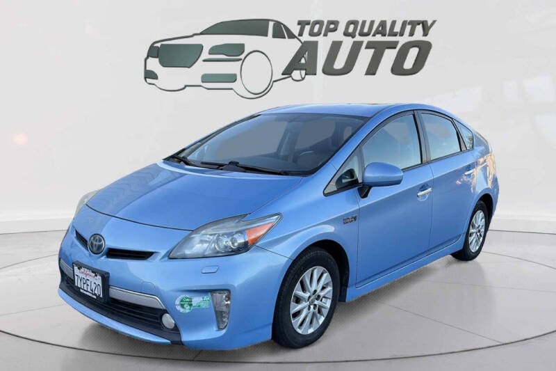 2012 Toyota Prius Plug-in Hybrid for sale at TOP QUALITY AUTO in Rancho Cordova CA