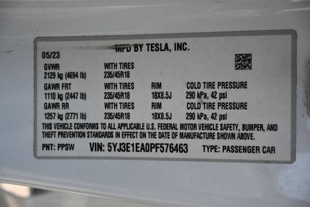 2023 Tesla Model 3