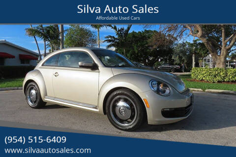 2012 Volkswagen Beetle for sale at Silva Auto Sales in Pompano Beach FL