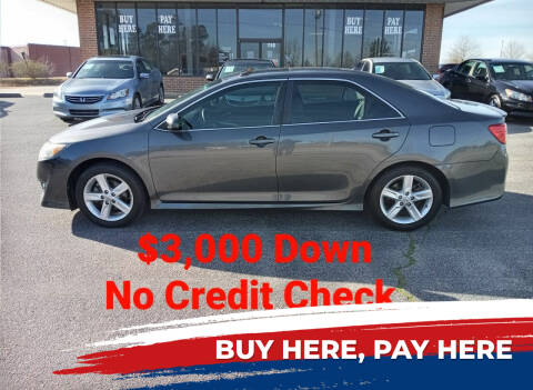 2012 Toyota Camry for sale at BP Auto Finders in Durham NC