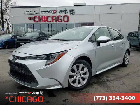 2022 Toyota Corolla for sale at Chrysler Dodge Jeep RAM of Chicago in Chicago IL