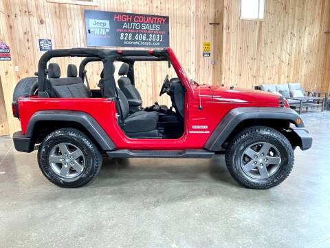 2012 Jeep Wrangler for sale at Boone NC Jeeps-High Country Auto Sales in Boone NC