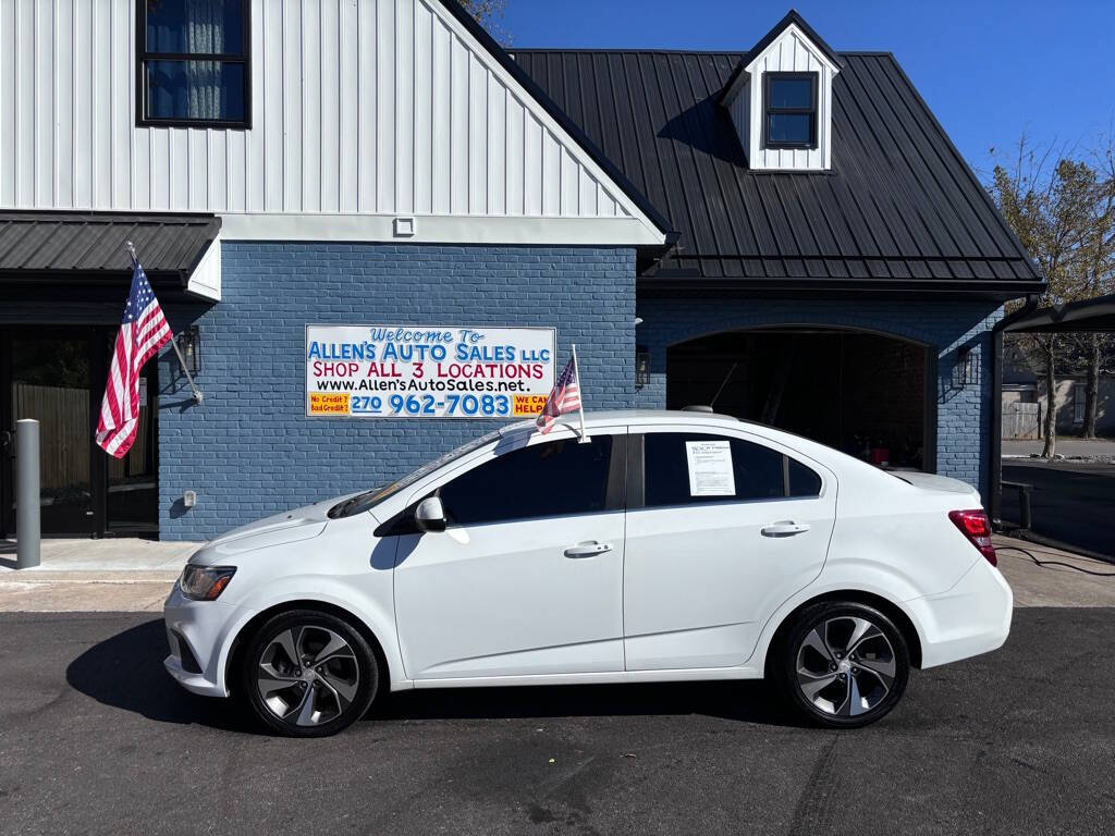 2018 Chevrolet Sonic for sale at Michael Johnson @ Allens Auto Sales Hopkinsville in Hopkinsville, KY