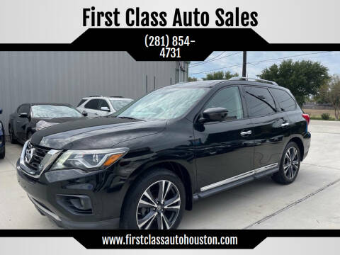 2017 Nissan Pathfinder for sale at First Class Auto Sales in Sugar Land TX