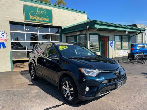 2018 Toyota RAV4 for sale at Jon's Auto in Marquette MI