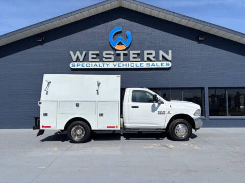 2015 RAM 3500HD Service Truck for sale at Western Specialty Vehicle Sales in Braidwood IL