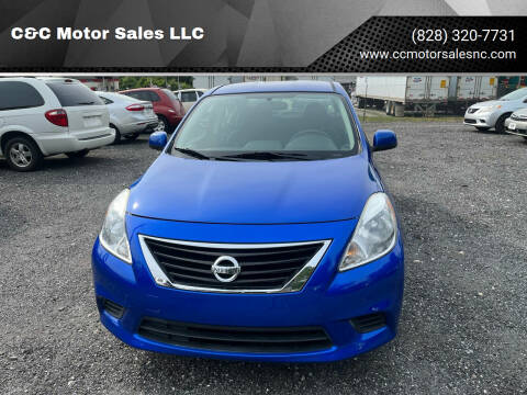 2014 Nissan Versa for sale at C&C Motor Sales LLC in Hudson NC