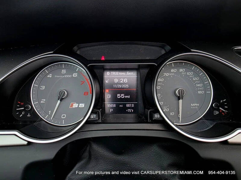 2013 Audi S5 3.0T quattro Premium Plus