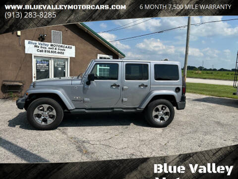 2017 Jeep Wrangler Unlimited for sale at Blue Valley Motorcars in Stilwell KS