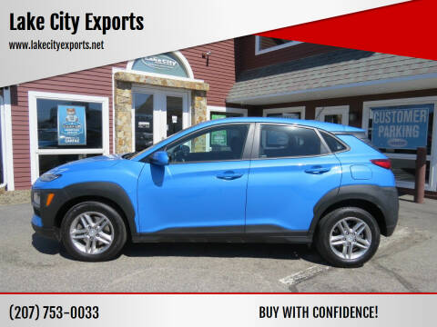2019 Hyundai Kona for sale at Lake City Exports in Auburn ME