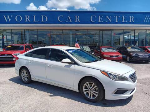 2017 Hyundai Sonata for sale at WORLD CAR CENTER & FINANCING LLC in Kissimmee FL