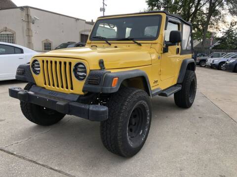 2005 Jeep Wrangler for sale at T & G / Auto4wholesale in Parma OH