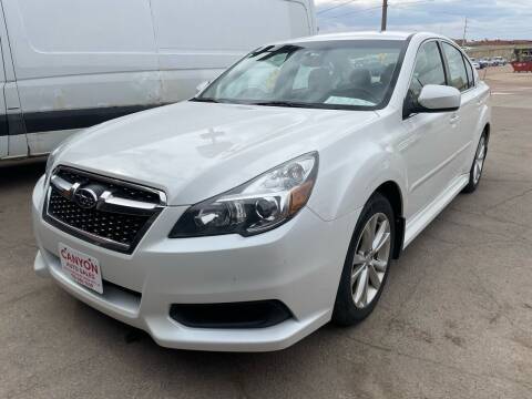2013 Subaru Legacy for sale at Canyon Auto Sales LLC in Sioux City IA