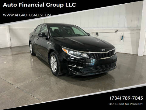 2016 Kia Optima for sale at Auto Financial Group in Flat Rock MI