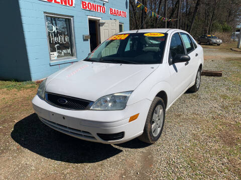 2007 Ford Focus for sale at Triple B Auto Sales in Siler City NC