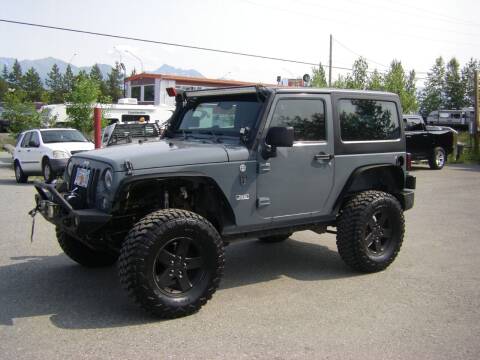 2014 Jeep Wrangler for sale at NORTHWEST AUTO SALES LLC in Anchorage AK