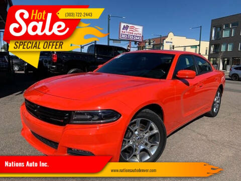 2017 Dodge Charger for sale at Nations Auto Inc. in Denver CO