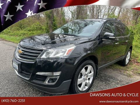 2017 Chevrolet Traverse for sale at Dawsons Auto & Cycle in Glen Burnie MD