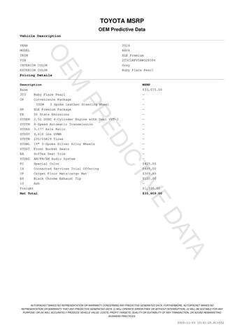 2024 Toyota RAV4 XLE Premium