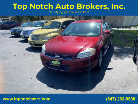 2009 Chevrolet Impala for sale at Top Notch Auto Brokers, Inc. in McHenry IL