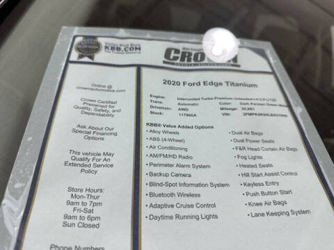 2020 Ford Edge Titanium