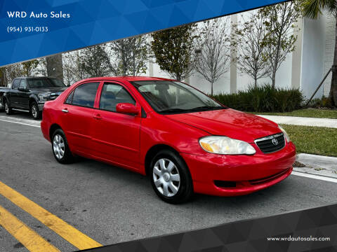 2006 Toyota Corolla for sale at WRD Auto Sales in Hollywood FL