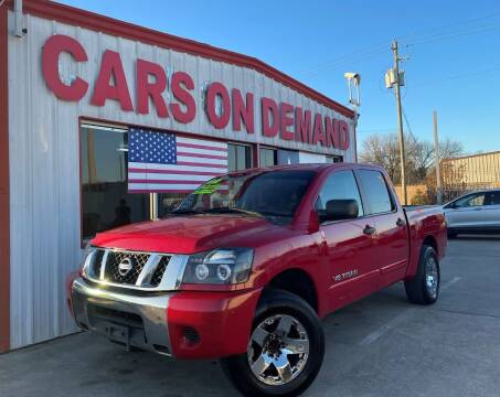 2012 Nissan Titan for sale at Cars On Demand 2 in Pasadena TX