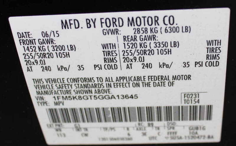 2016 Ford Explorer Sport
