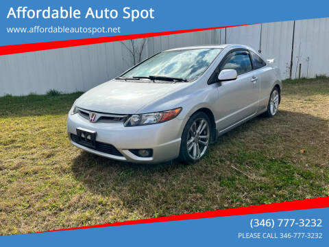 2008 Honda Civic for sale at Affordable Auto Spot in Houston TX